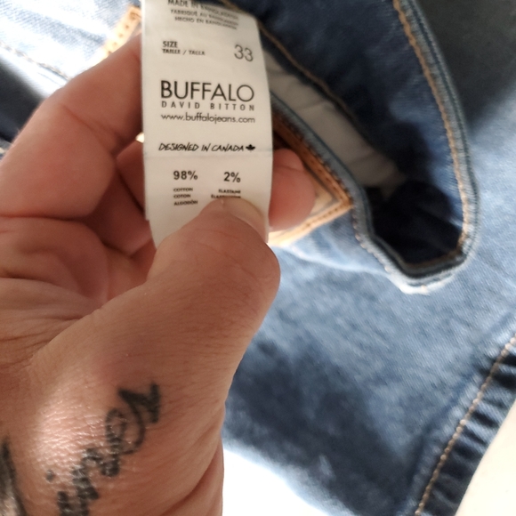 Buffalo David Bitton SlimFit Denim Jean Shorts 33 Waist. NWOT - Picture 5 of 8